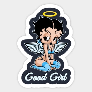 BETTY BOOP - Good Girl Angel Sticker